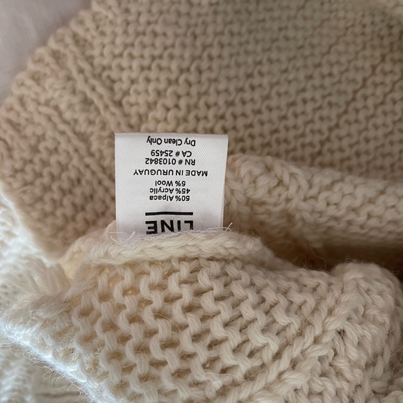 Line cropped fringe sweater XS - Picture 4 of 5